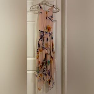 Blush Floral Dress - Size 12 (Girls)